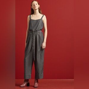 Kowtow chambray spring jumpsuit overalls